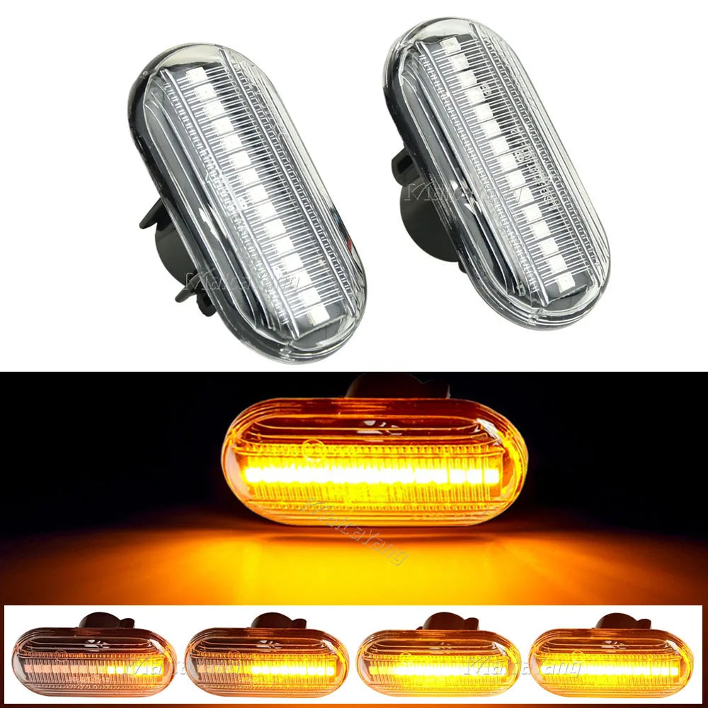 LED Dynamic Turn Signal - Renault Clio Kangoo Megane Twingo Master Smart ForTwo
