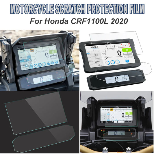Honda CRF1100L Africa Twin 2020 Screen Protector TPU Film GPS Cover Kit