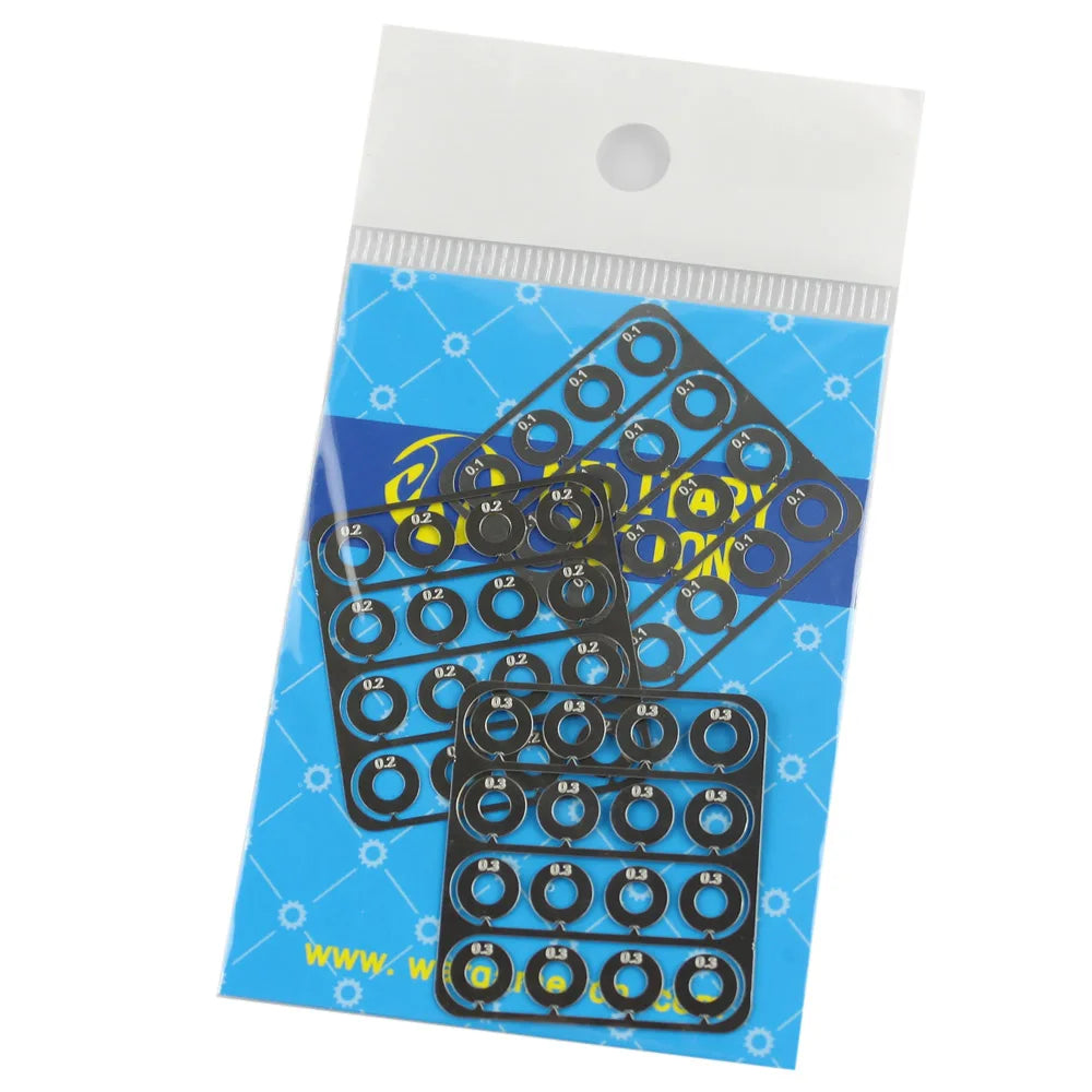 Stainless Steel Super Precision Shim Set for AEG Gearbox - High Precision & Wear-Resistant