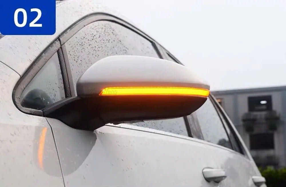LED Dynamic Turn Signal Blinker for VW Golf 7 Jetta MK7 GTI R Touran 2012-2018