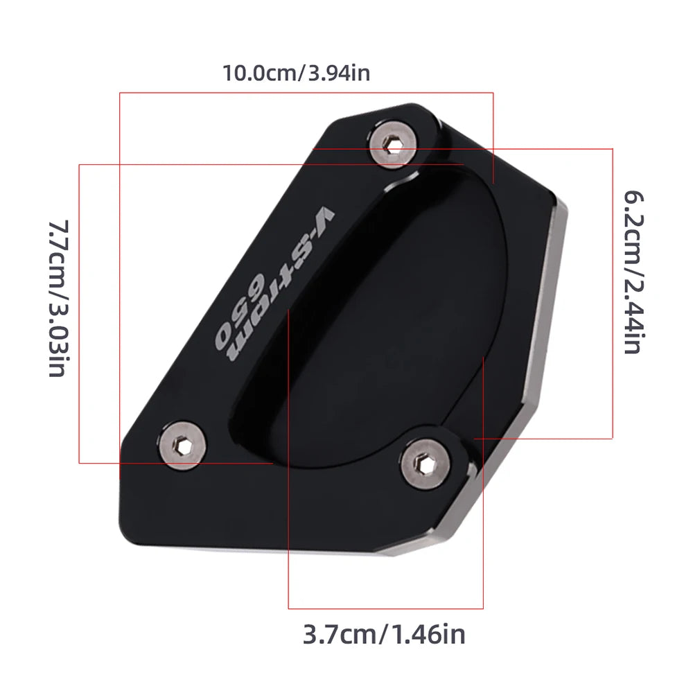 Suzuki DL650 V-Strom 650 2004-2024 CNC Kickstand Side Stand Extension Pad