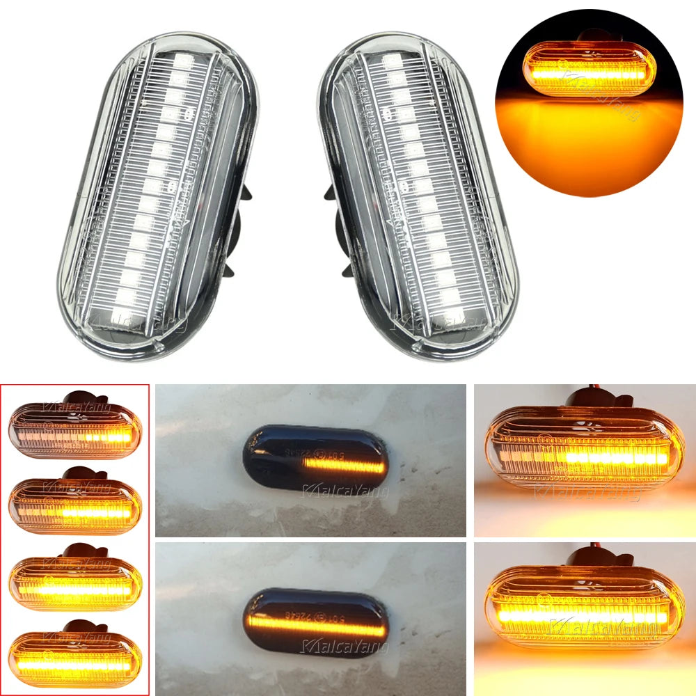 LED Dynamic Turn Signal - Renault Clio Kangoo Megane Twingo Master Smart ForTwo