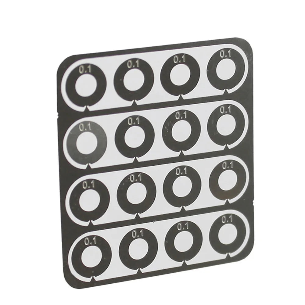 Stainless Steel Super Precision Shim Set for AEG Gearbox - High Precision & Wear-Resistant
