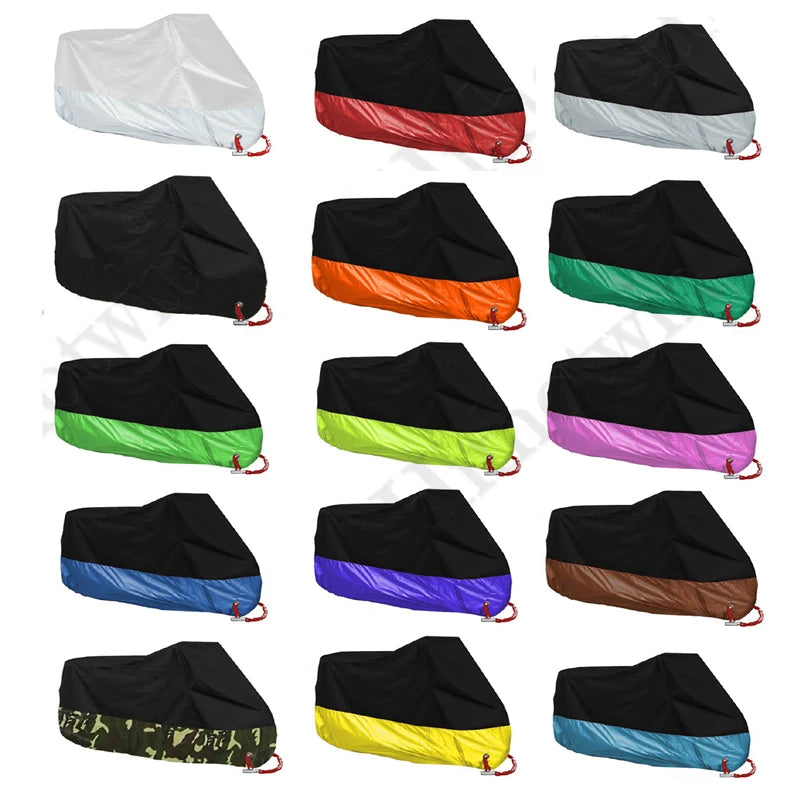 Motorcycle Cover, Rain, UV, Dustproof Cover storage  Honda Suzuki Kawasaki KTM
