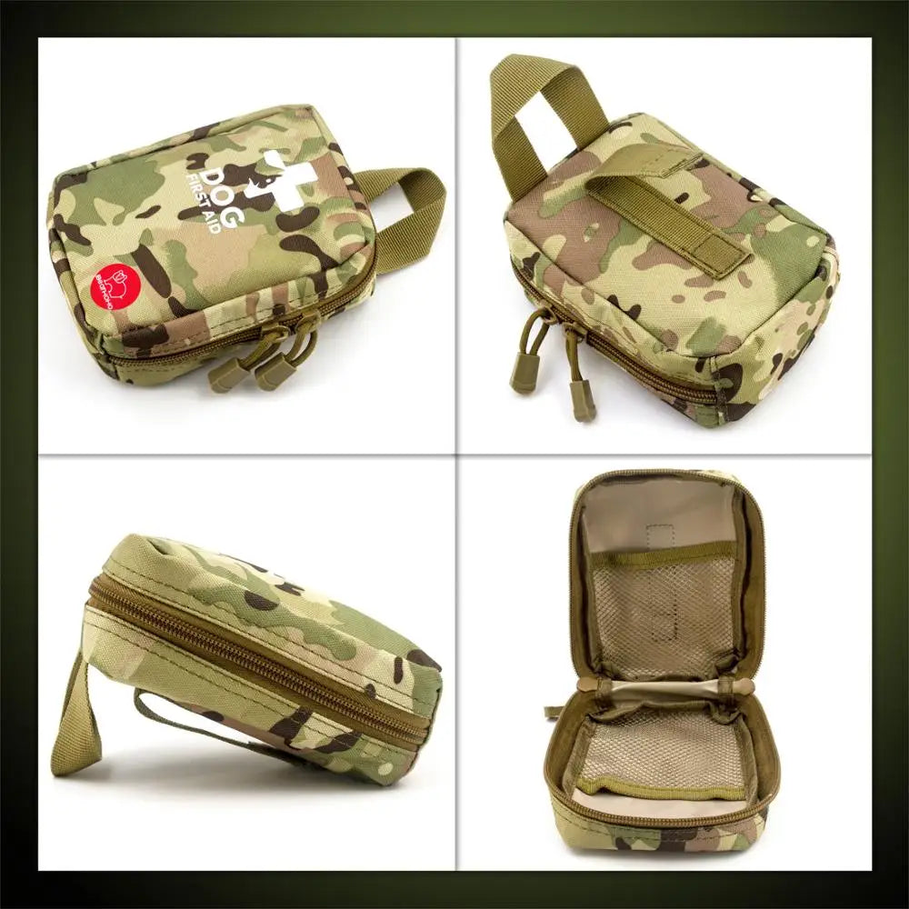 78Pcs Pet First Aid Kit – Emergency Dog Trauma Care Survival Bag w/ Supplies
