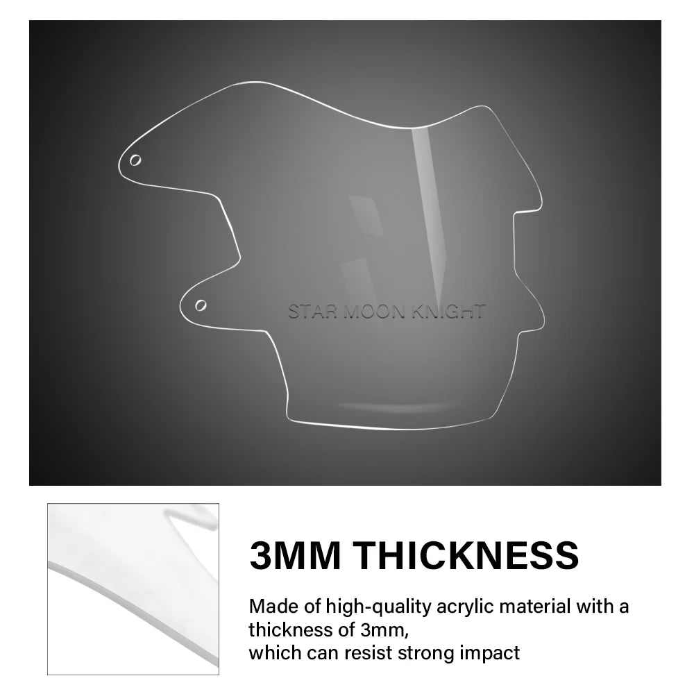 YAMAHA Tenere Headlight Protector Guard  700 XT700Z 2019- Acrylic Cover