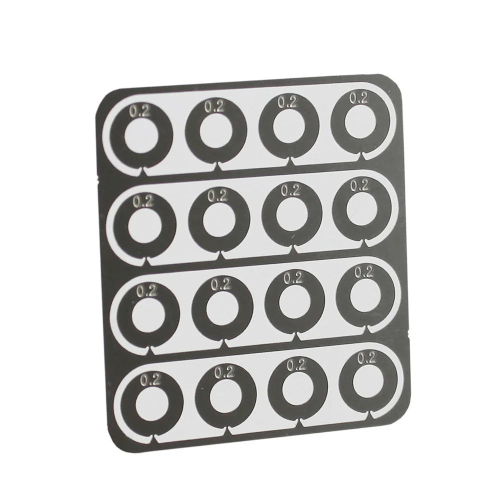 Stainless Steel Super Precision Shim Set for AEG Gearbox - High Precision & Wear-Resistant