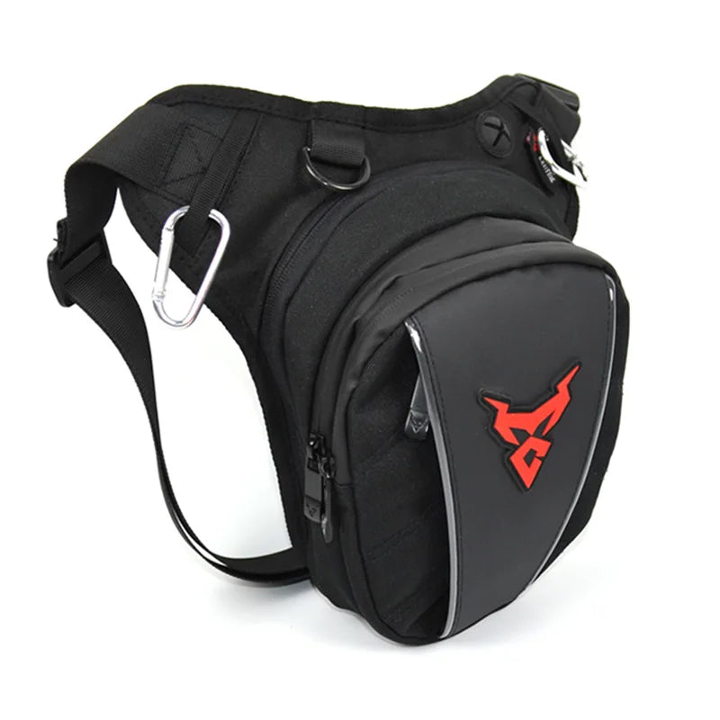 Waterproof Motorcycle Drop Waist Leg Bag Thigh Belt Pack for Riding Touring