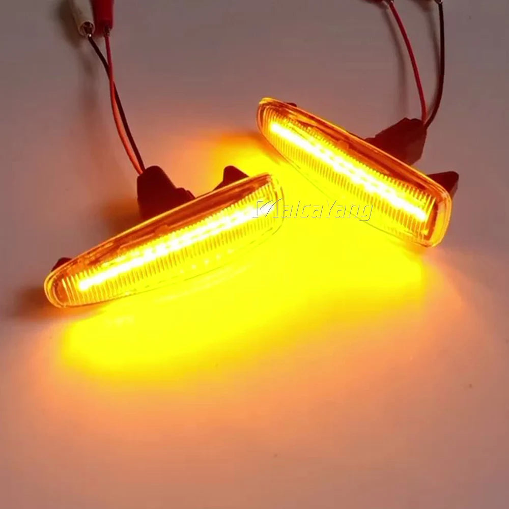 LED Dynamic Side Marker Turn Signal Light For Mitsubishi Lancer Evo X Outlander