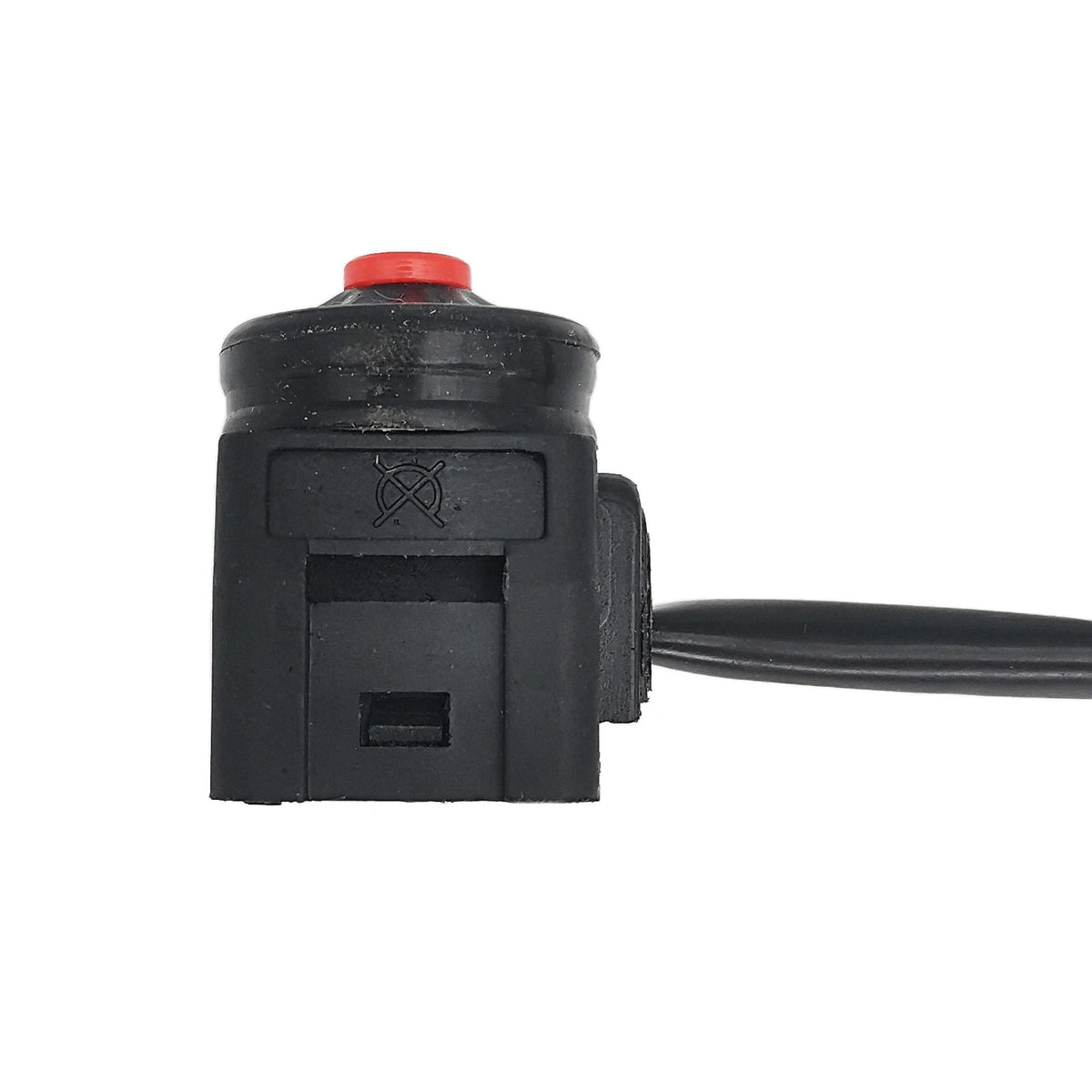 Universal 12V Motorcycle Kill Switch Push Button Horn Starter for 22mm Bars