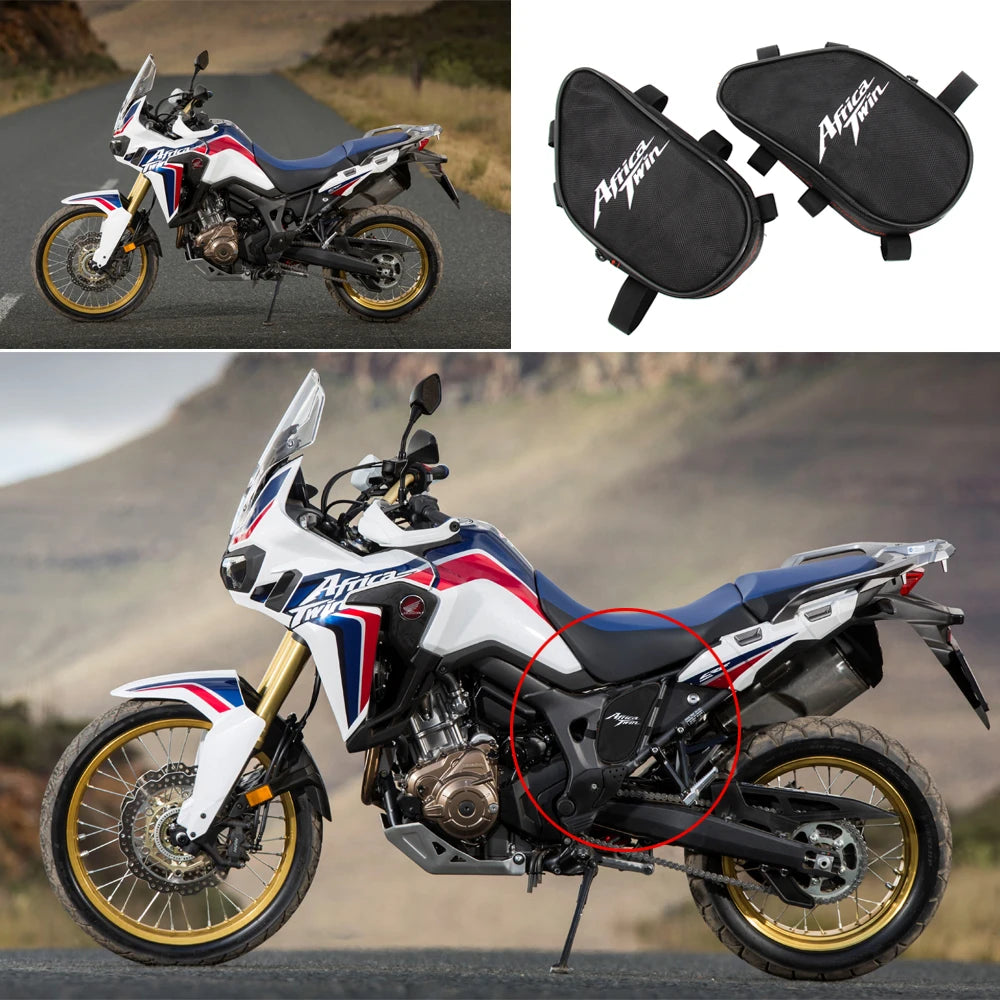 Honda CRF1000L Africa Twin Waterproof Frame Tool Bag 2015-2017 Repair Kit