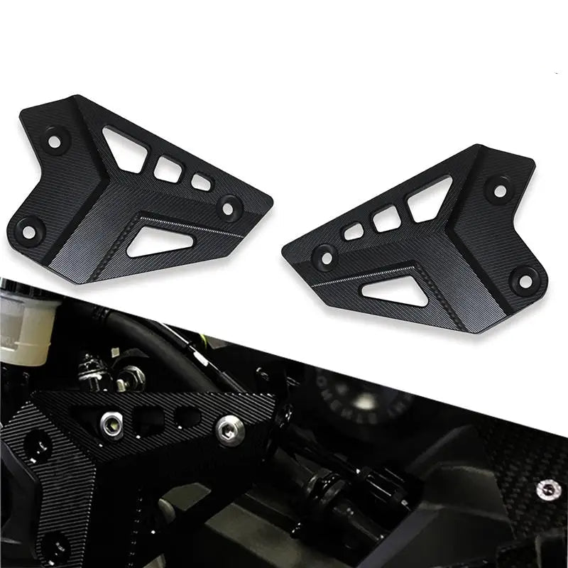 Foot Peg Heel Guard Protector For Kawasaki Z900 2017-2019 CNC Aluminum Covers