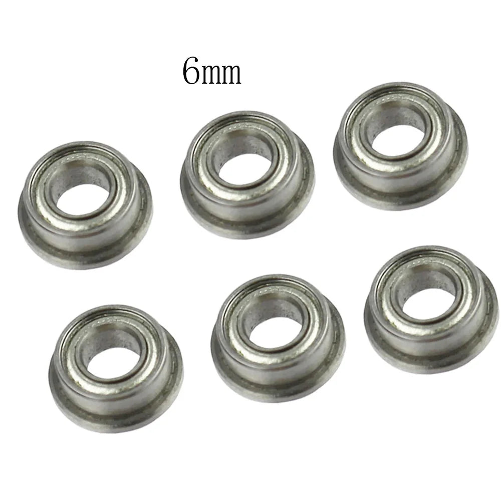 6mm/7mm/8mm/9mm Stainless Steel Ball Bearings for Airsoft AEG Gearbox, 6 Pcs Set
