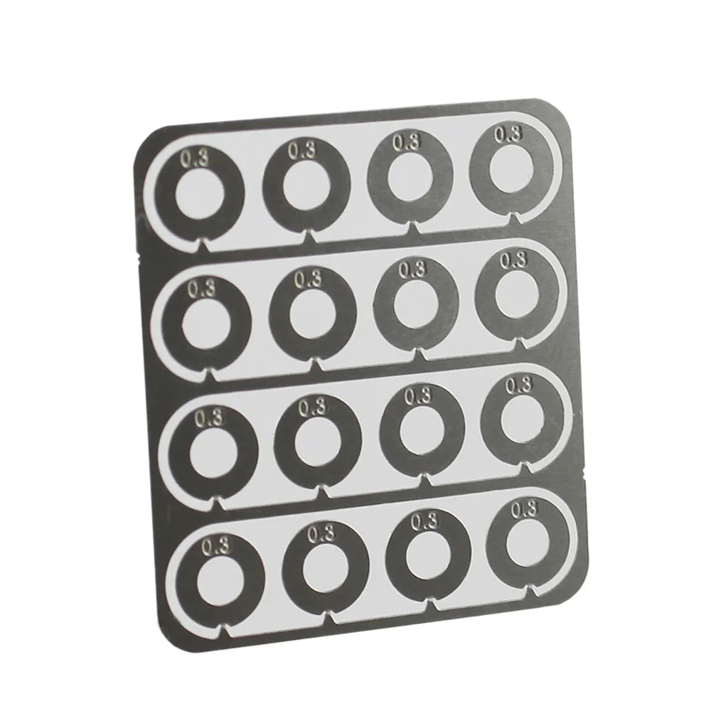 Stainless Steel Super Precision Shim Set for AEG Gearbox - High Precision & Wear-Resistant