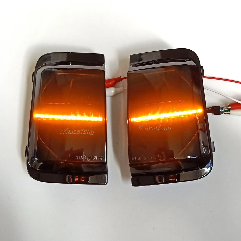 2pcs LED Dynamic Turn Signal Mirror Light For Peugeot Boxer Fiat Ducato Jumper