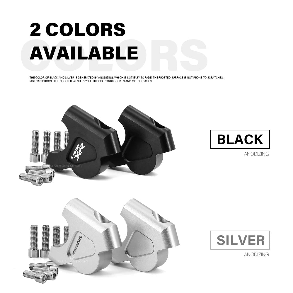 BMW Handlebar Riser 32MM Clamp Adapter for R1200GSLC R1250GS S1000XR