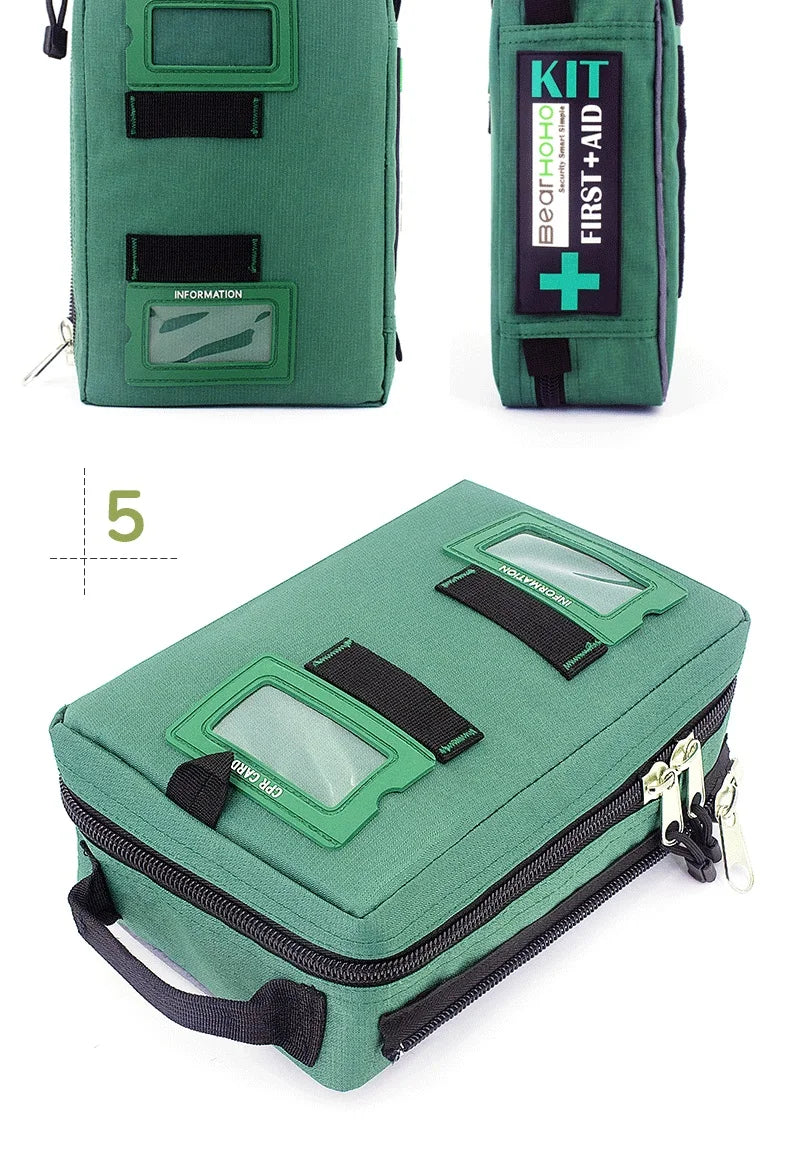 255pcs First Aid Kit Emergency Medical Bag, Cpr kit, Home, Car, Camping, Outdoor
