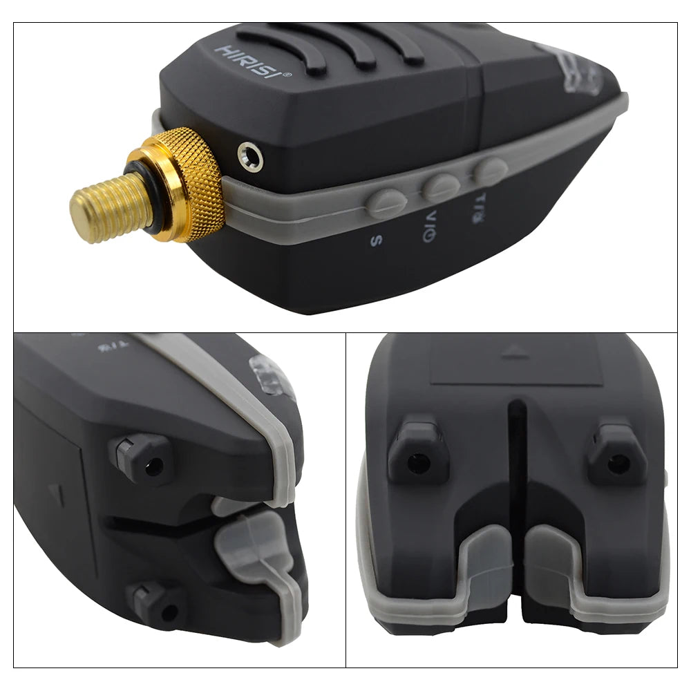 Carp Fishing Bite Alarm with Snag Bar LED Band Waterproof B1139 Fish Indicator