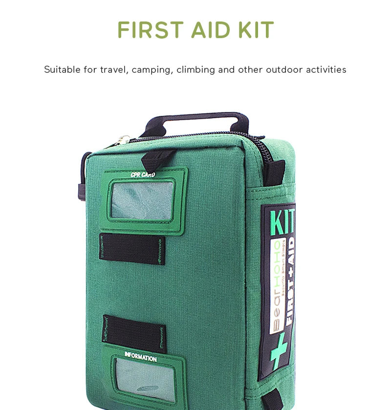 255pcs Large First Aid Kit Emergency Medical Bag, CPR kit for Home, Car, Outdoor