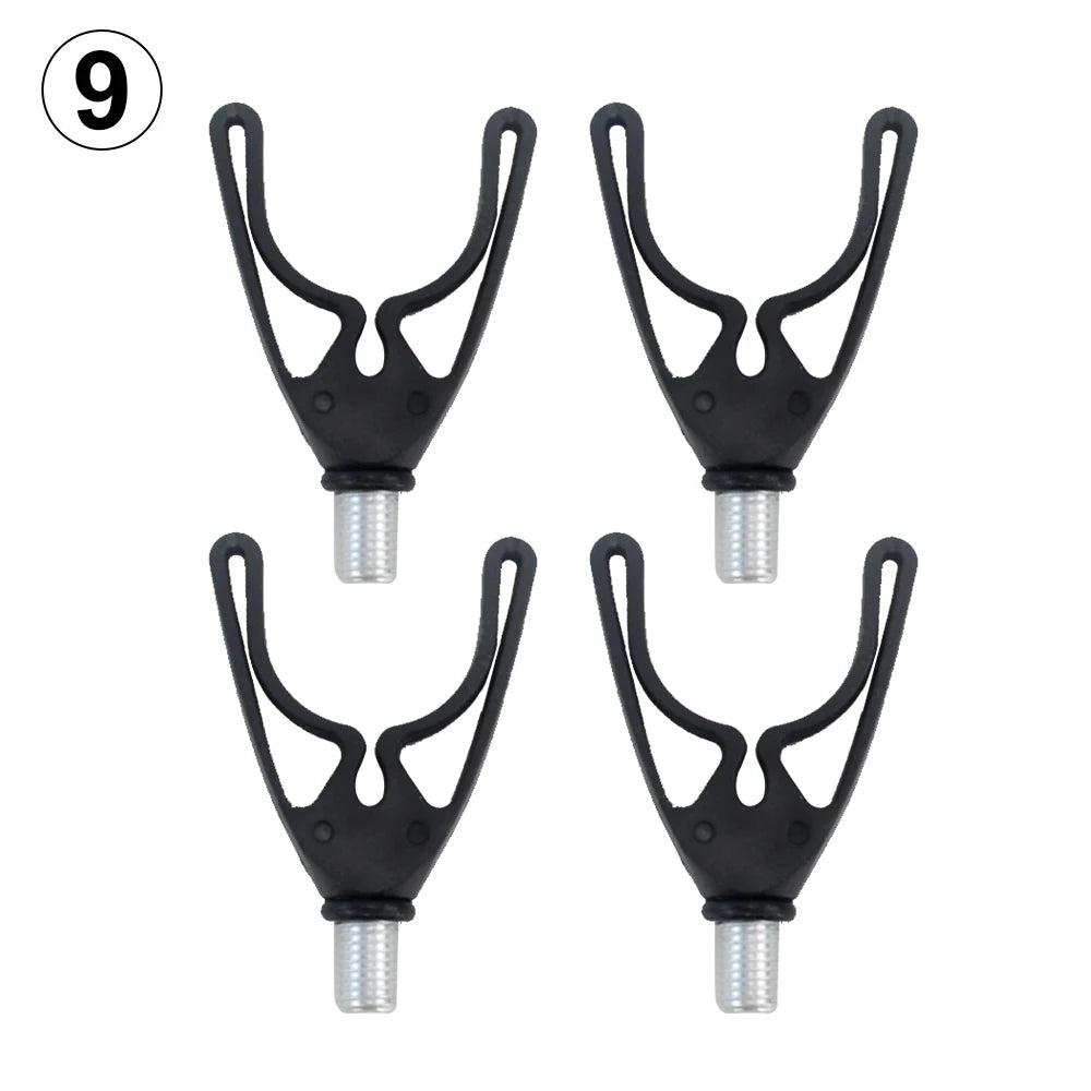 Carp Fishing Buzz Bars 20cm 30cm for 2 Rods Rod Pod Holder Black Buzzer Bar