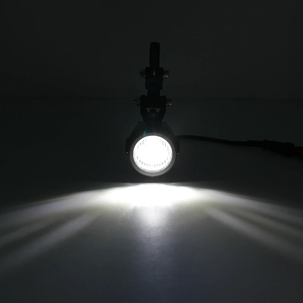 Universal LED Auxiliary spot Fog Lights for Adventure Riders - Boost Visibility