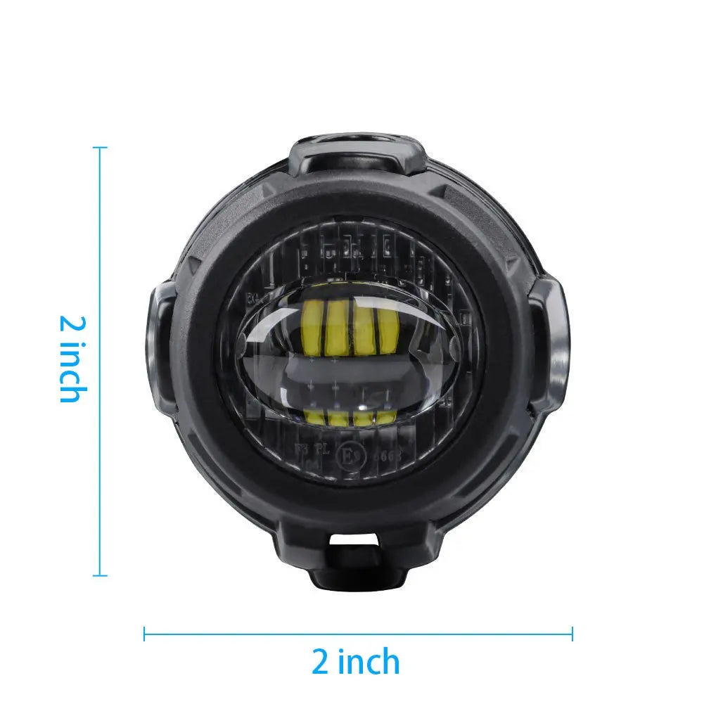 LED Auxiliary Fog / spot Lights BMW R1200GS R1250GS F800GS F850GS Adv Yellow