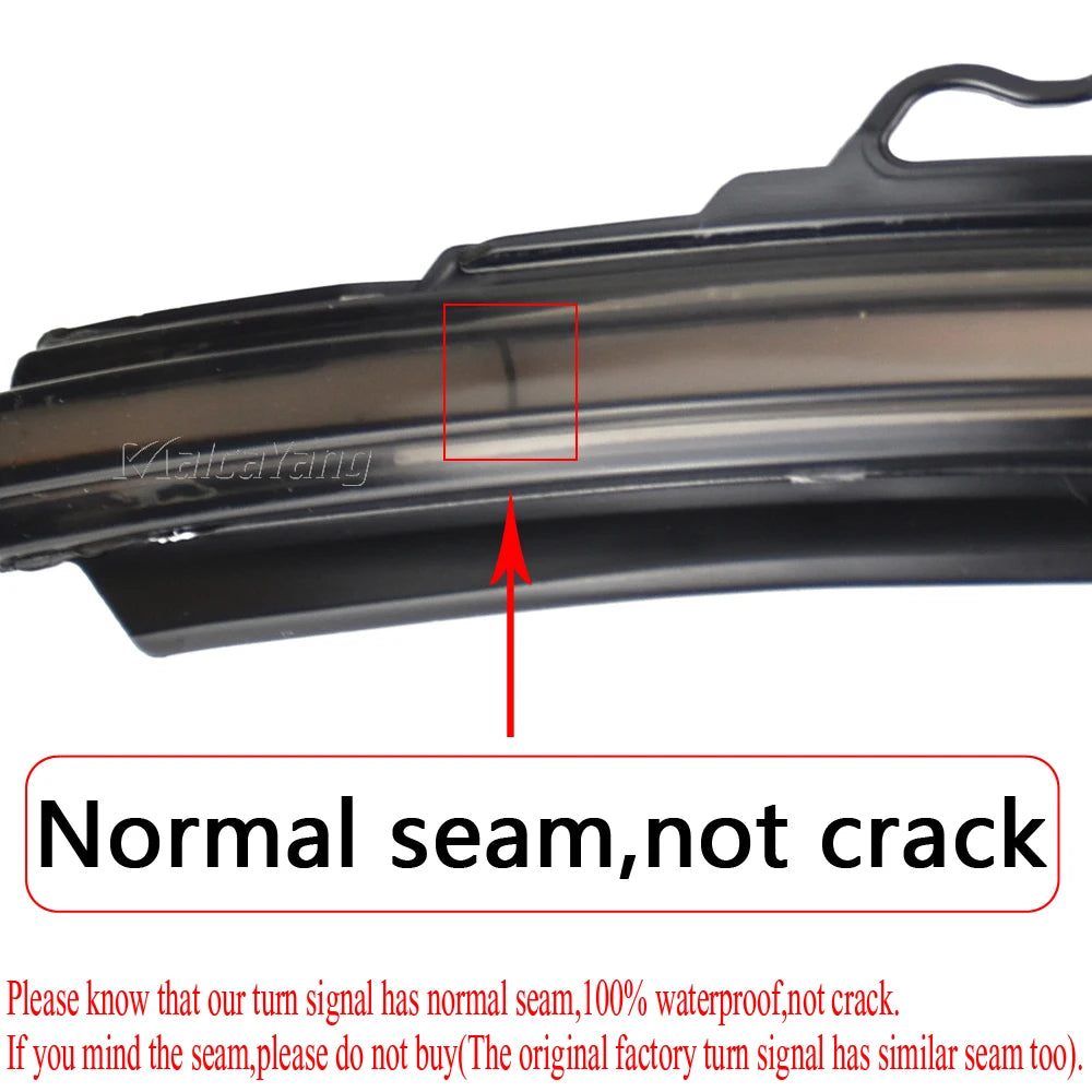 Dynamic LED Turn Signal Side Mirror Indicator for Mercedes W204 CLA A B C E GLA
