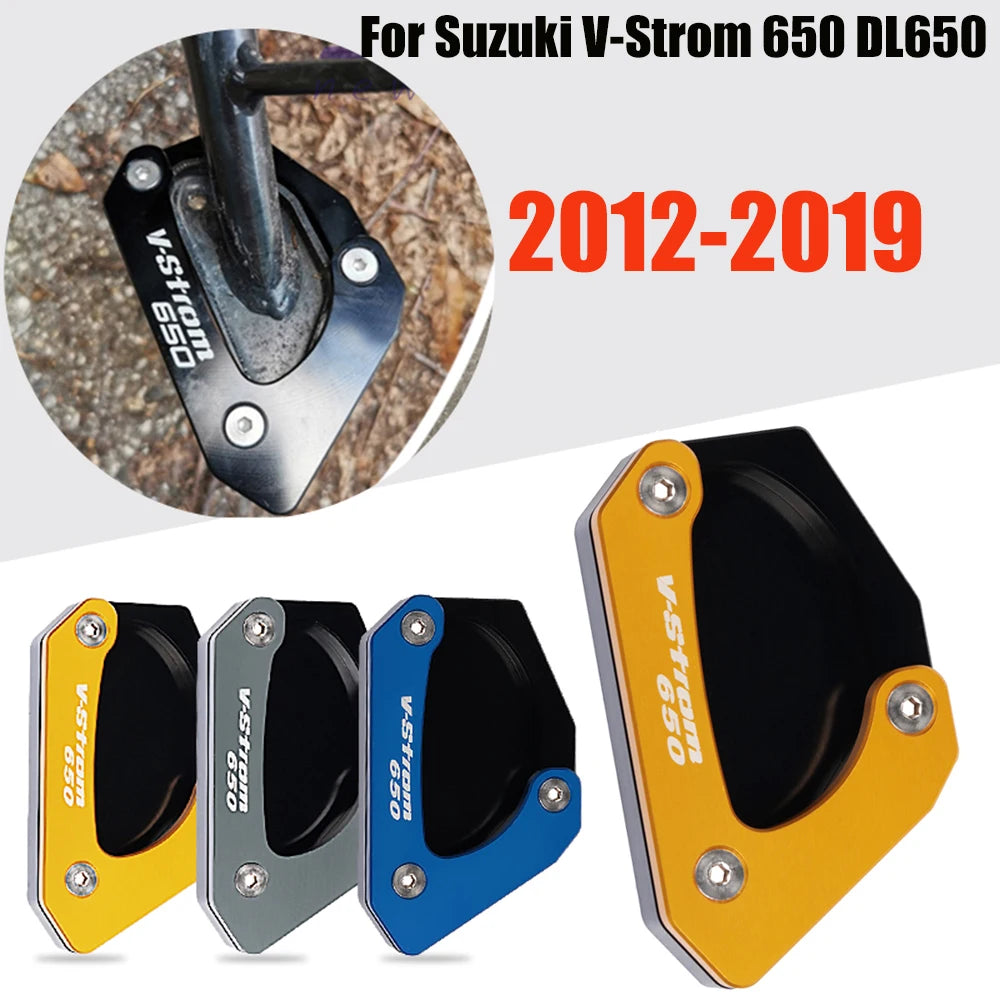 Suzuki DL650 V-Strom 650 2004-2024 CNC Kickstand Side Stand Extension Pad