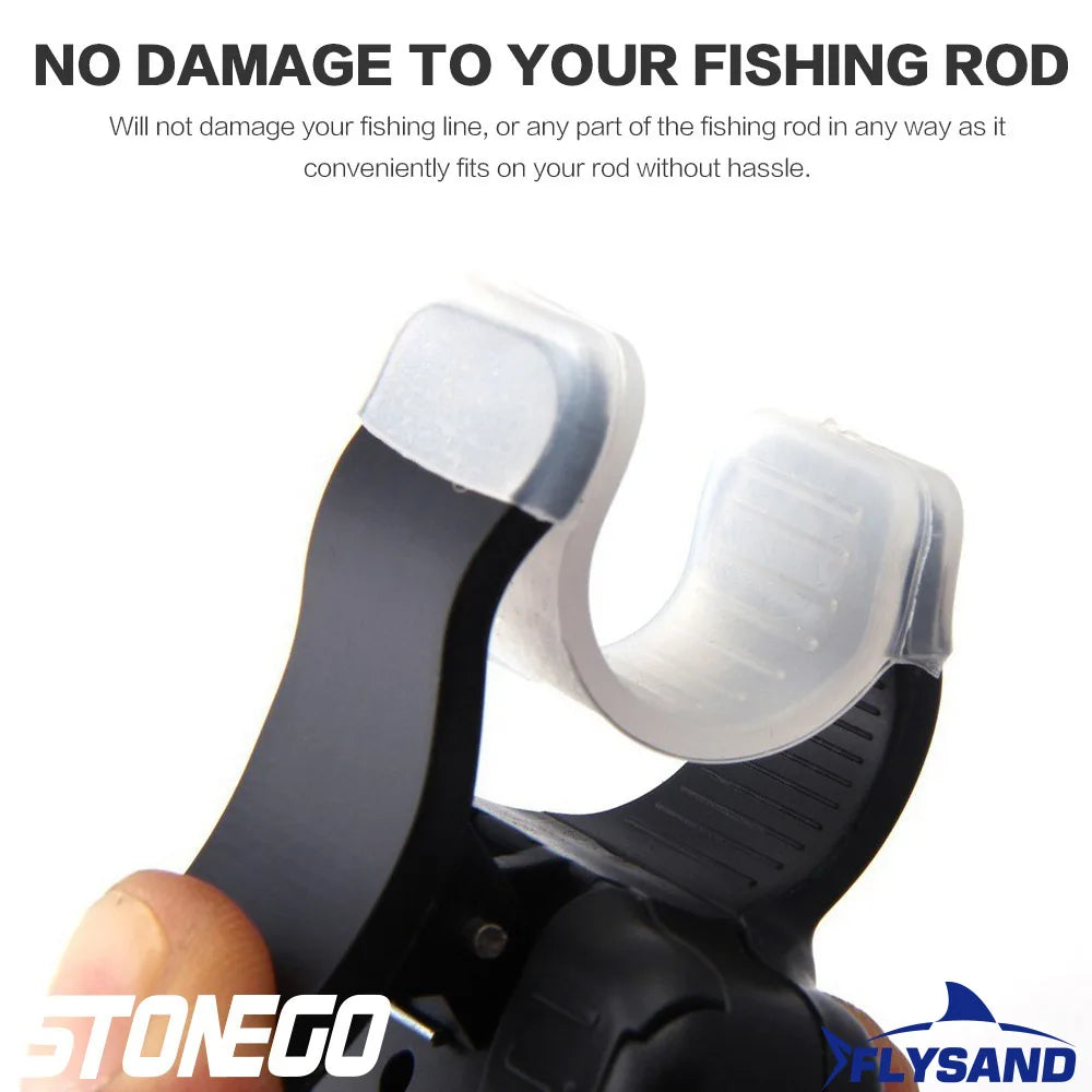 Fishing Bite Alarm with Loud Siren & LED – Night & Day Indicator With Batteries