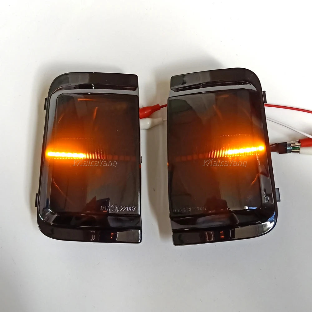 2pcs LED Dynamic Turn Signal Mirror Light For Peugeot Boxer Fiat Ducato Jumper
