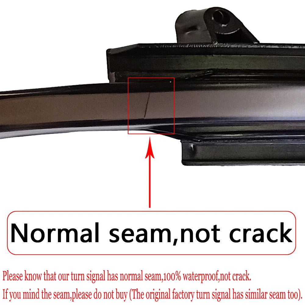 Dynamic LED Turn Signal Blinker Mirror Flasher for Skoda Octavia Superb 2008-2014