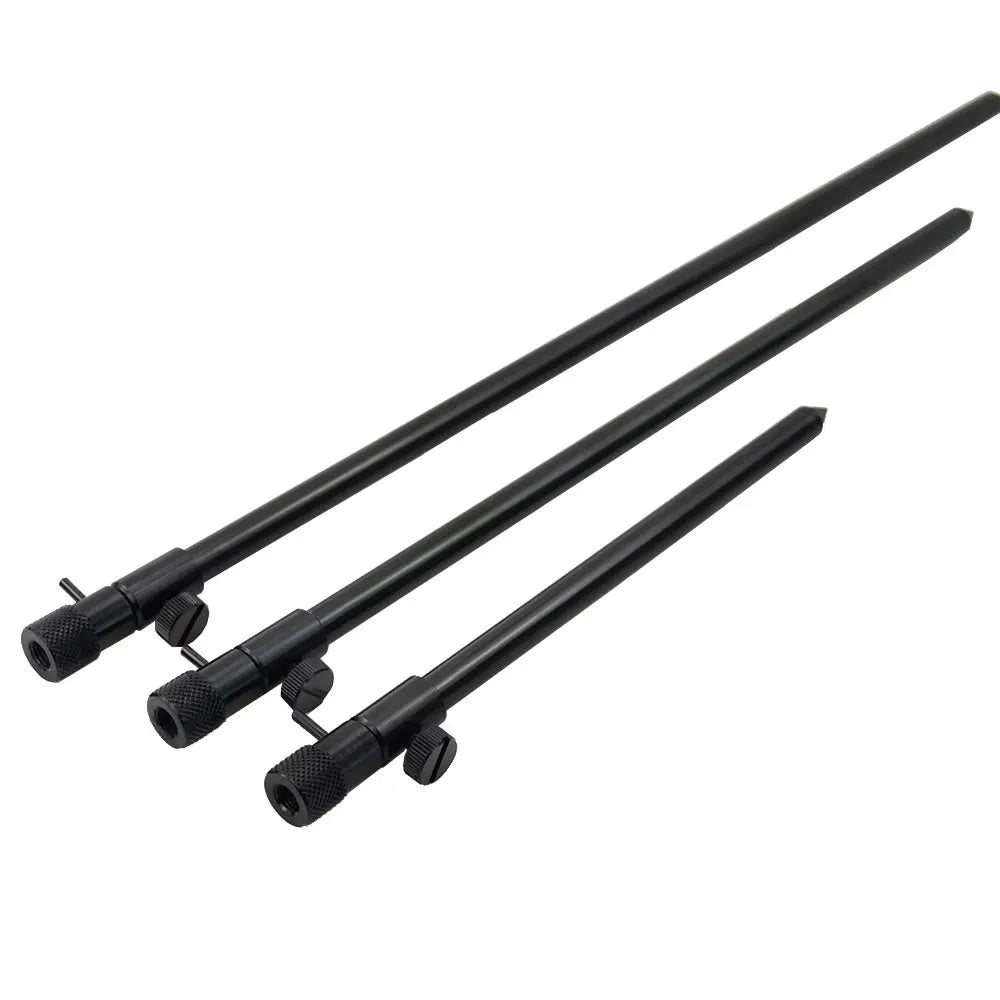 Carp Fishing Buzz Bars 20cm 30cm for 2 Rods Rod Pod Holder Black Buzzer Bar