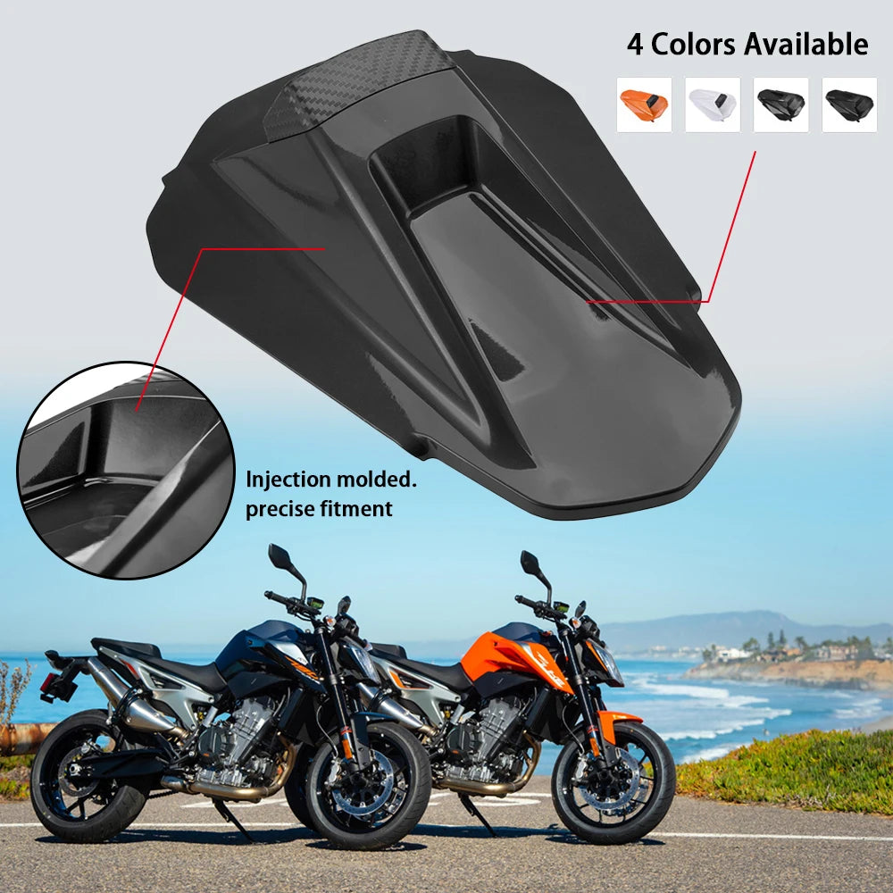 KTM 790 Cowl Pillion Seat Cover Duke 2018–2024 Solo Rear Fairing Race
