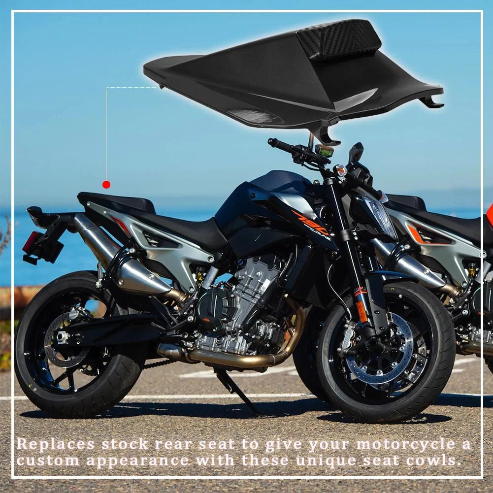 KTM 790 Cowl Pillion Seat Cover Duke 2018–2024 Solo Rear Fairing Race