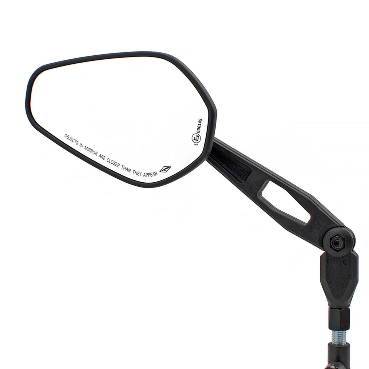 Universal Motorcycle Rearview Mirrors Pair – Sporty, Adjustable, ABS+Glass ADV