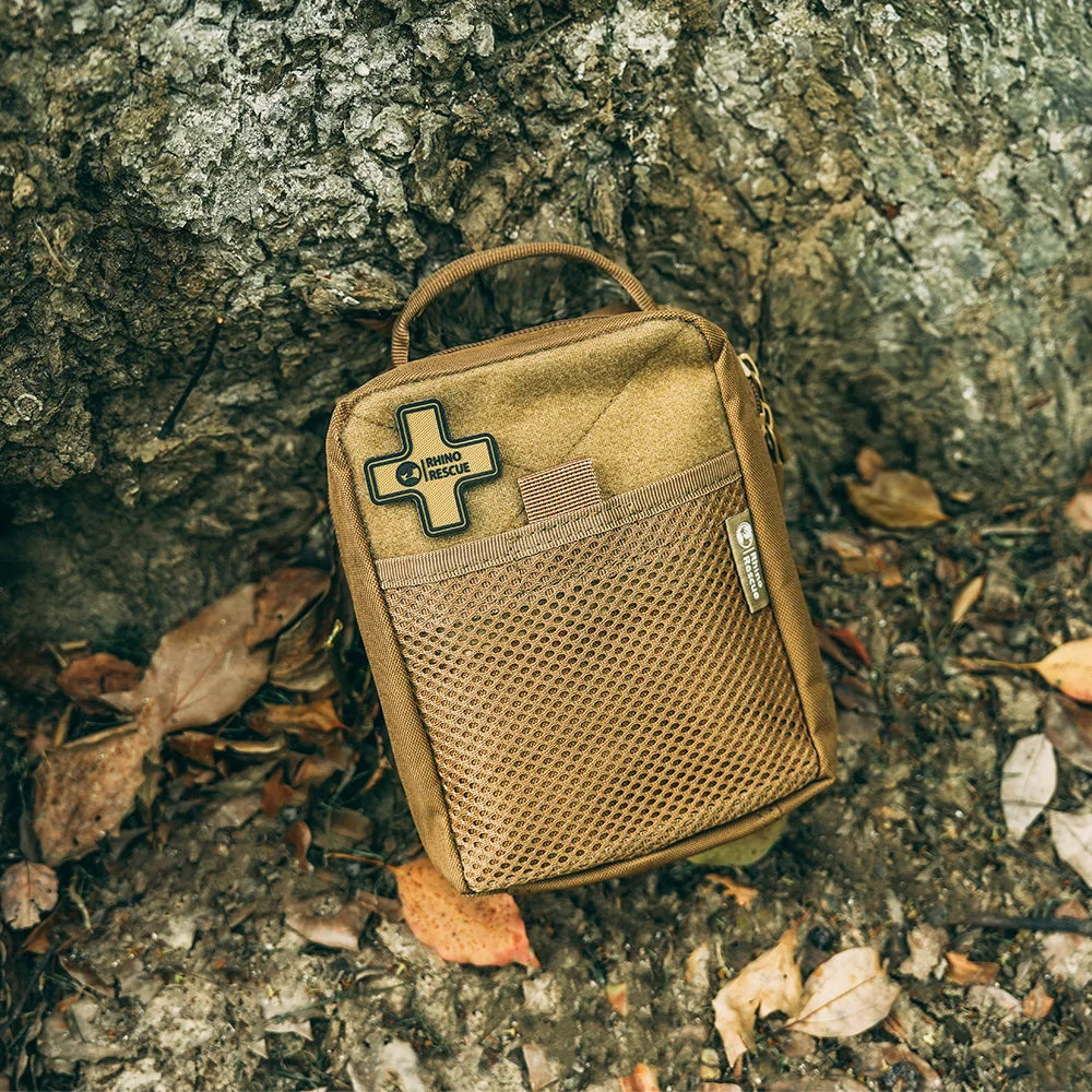 Rhino Rescue First Aid Kit Molle IFAK Pouch Outdoor Camping Bag Hiking Tactical