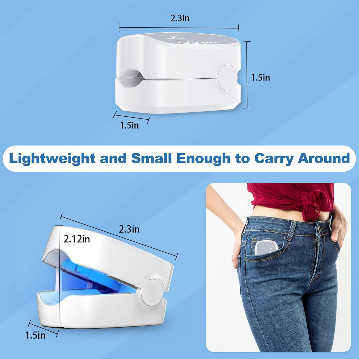 Nail Fungus Treatment | Rechargeable Anti-Fungal Tool for Toenail & Fingernail