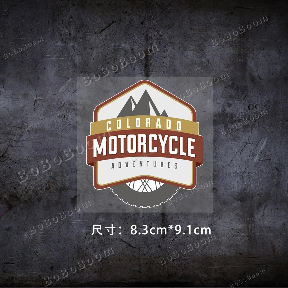 Reflective Motorcycle Adventure Sticker For BMW R1200GS R1250GS F850GS F750GS RT