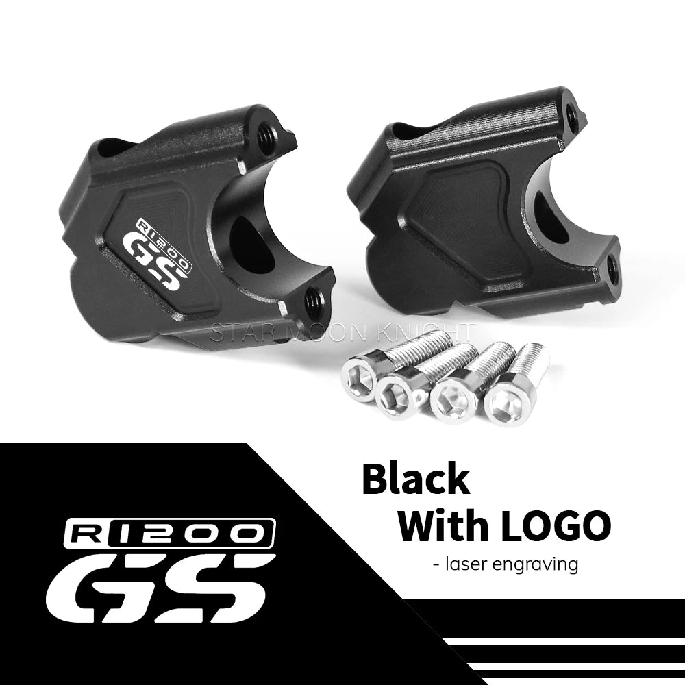BMW R1200GS / Adventure Handlebar Risers 2004-2007 – Clamp Extension Adapter