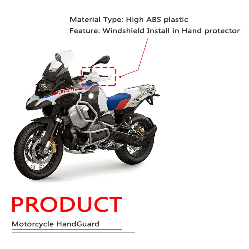 Full Set Handguard Protector for BMW R1200GS, R1250GS, F800GS F750GS F850GS ADV