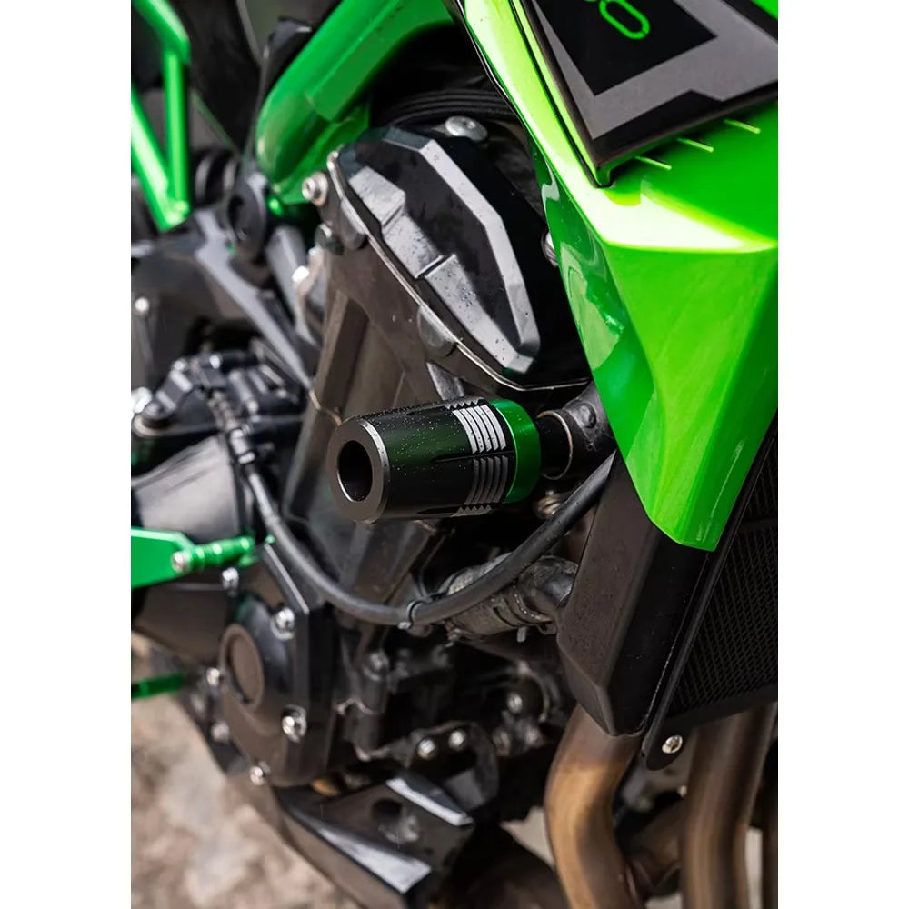 Kawasaki Z900 Z650 Ninja 650 Frame Sliders Crash Protection Engine Exhaust Guard