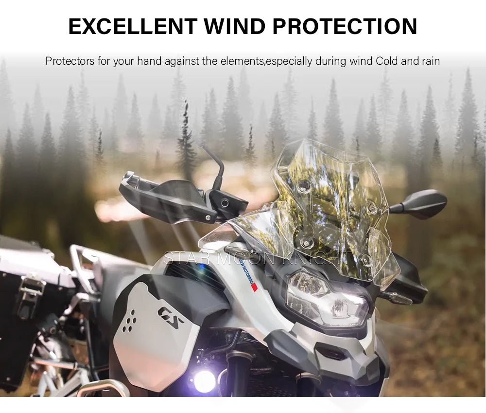 BMW F800GS F900GS F900GSA Hand Guard Extensions Wind Deflectors 2023-2025