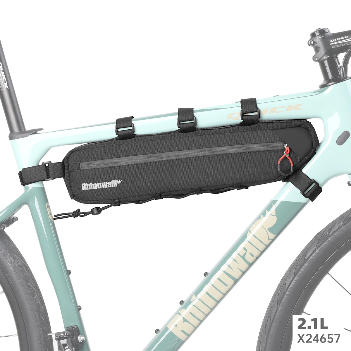 Rhinowalk 2.1L/2.7L Bike Frame Triangle Bag MTB Road Tube Storage Cycling