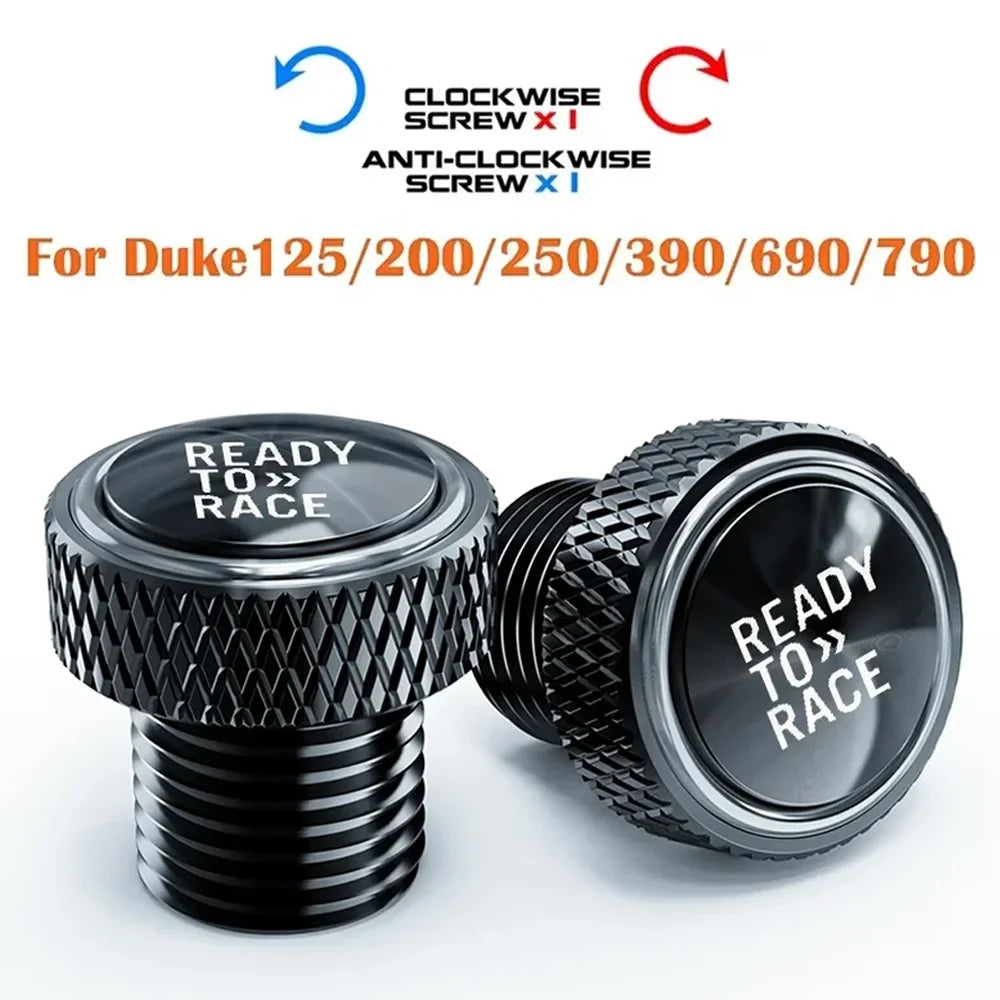 KTM Duke Mirror Hole Plugs 125 390 690 790 890 990 1290 + more