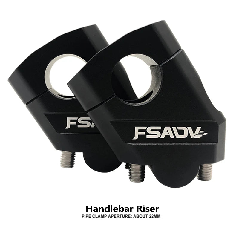 22mm/28mm Motorcycle Handlebar Riser Clamp Mount Motocross BMW universal Honda