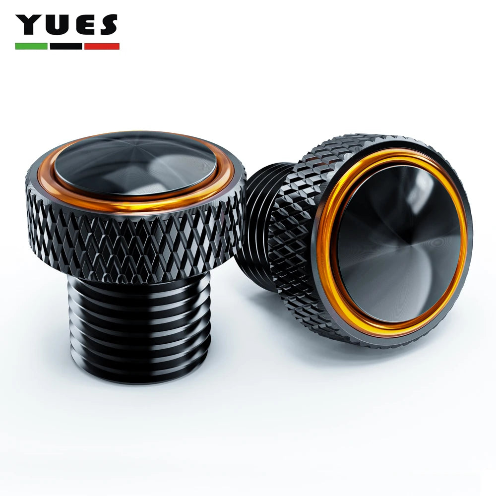 Yamaha MT07 MT09 MT10 Rear Mirror Hole Plugs M10*1.25 CNC Aluminum Screw Cover