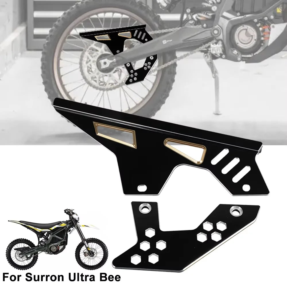 Sur Ron Ultra Bee CNC Chain Guard Cover Sprocket Protector