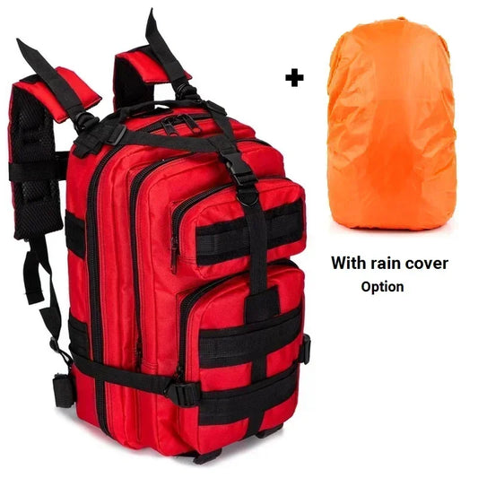 30L Empty Outdoor Backpack Bag - Medical Sport Hiking Travel First Responder