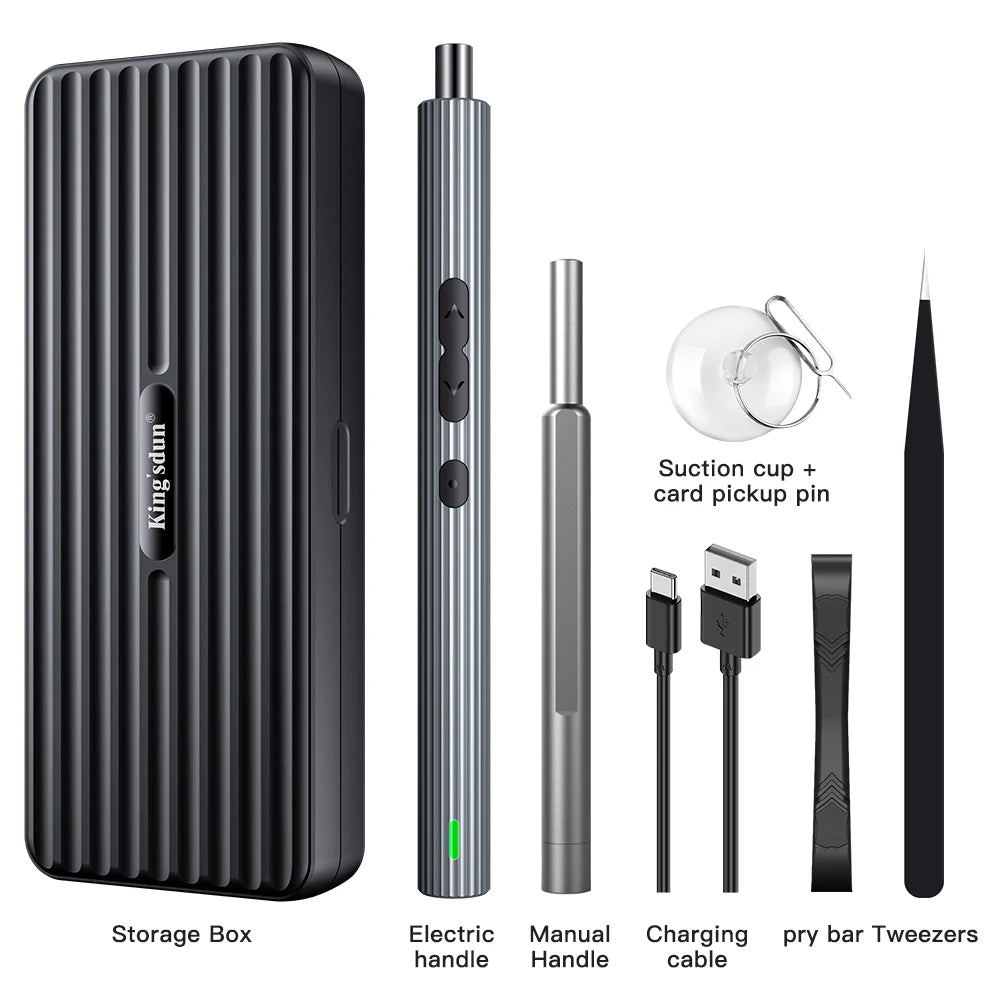 58-in-1 Electric Precision Screwdriver Set – Rechargeable Mini Repair Kit