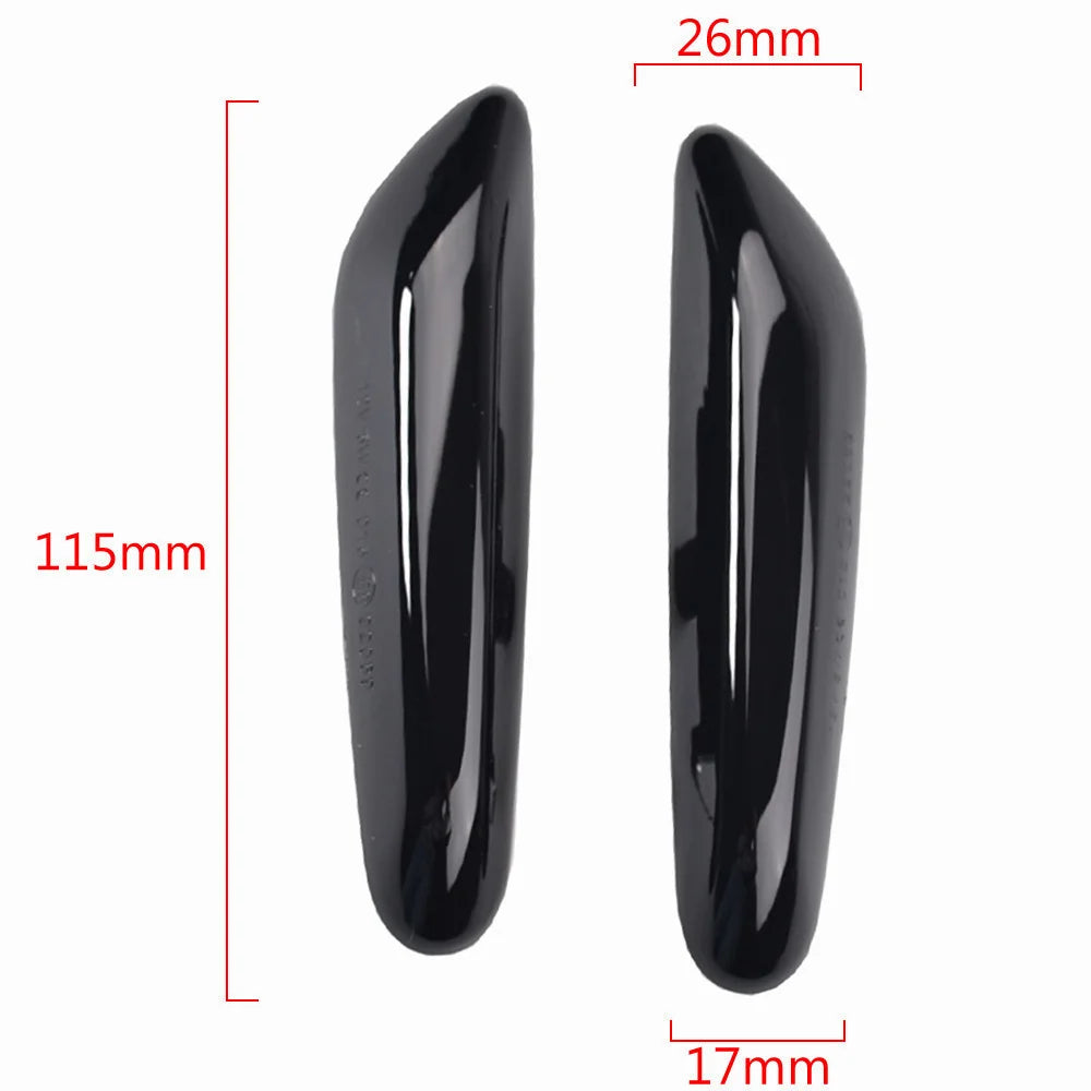 Sequential LED Turn Signal Side Marker Lights for BMW X3 X1 E46 E90 E92 E87 E88